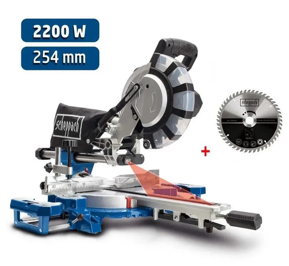 Scheppach 254SPX 254 mm Gönye Kesme Makinesi 2