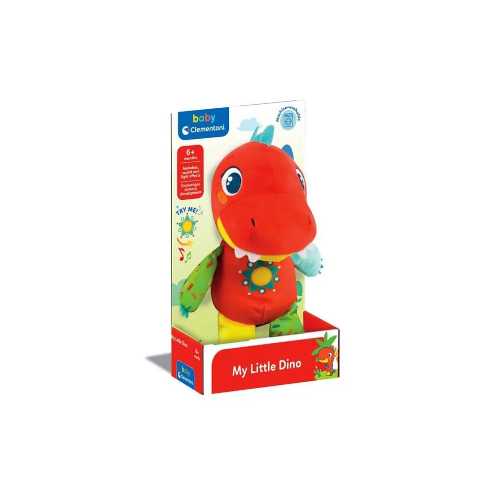 17847 Baby Clementoni - Trex Dinozor Peluş Oyuncak 5