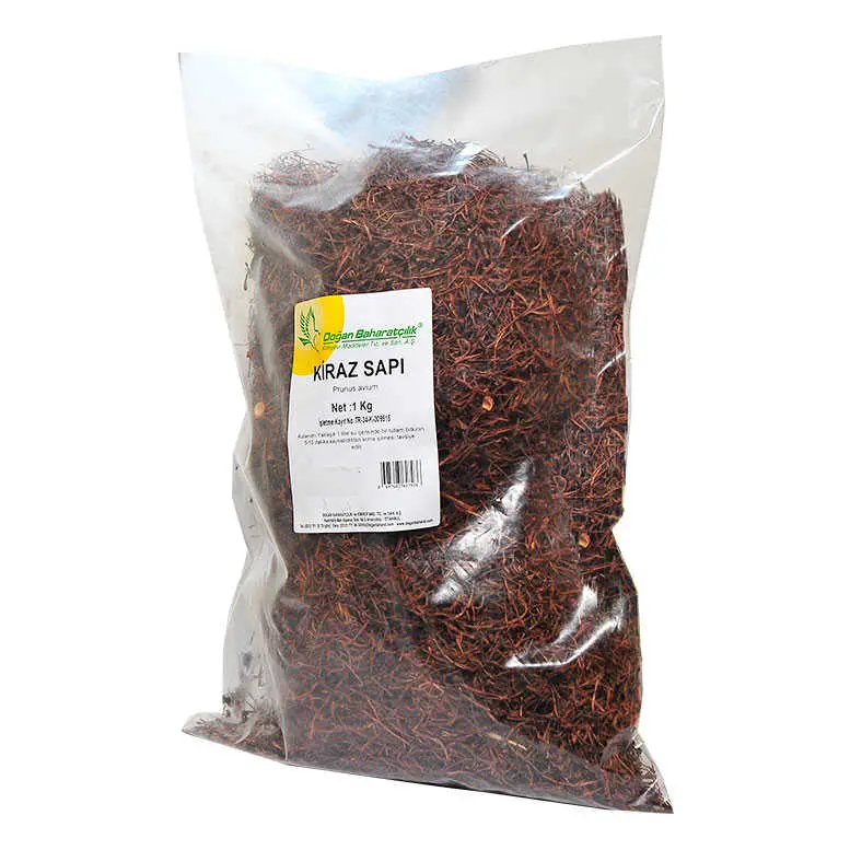 Doğal Kiraz Sapı, Kiraz Çöpü 1000 Gr Paket 3