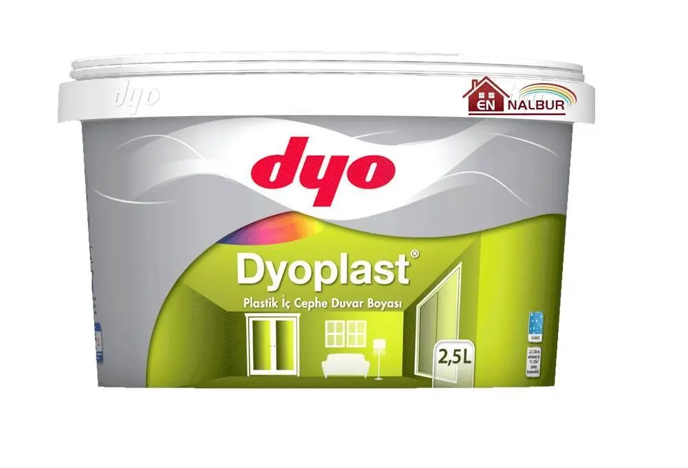 plast Plastik İç Cephe Boyası 2,5 Litre Siyah