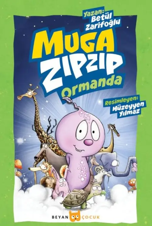 Muga Zıpzıp Ormanda (Renkli - li)