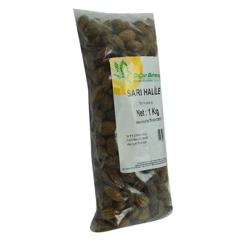 Doğal Sarı Halile Çekirdeği Sarı Helile 1000 Gr Paket 5