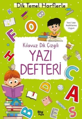 Kıluz Dik Çizgili Yazı Defteri (Büyük Boy)