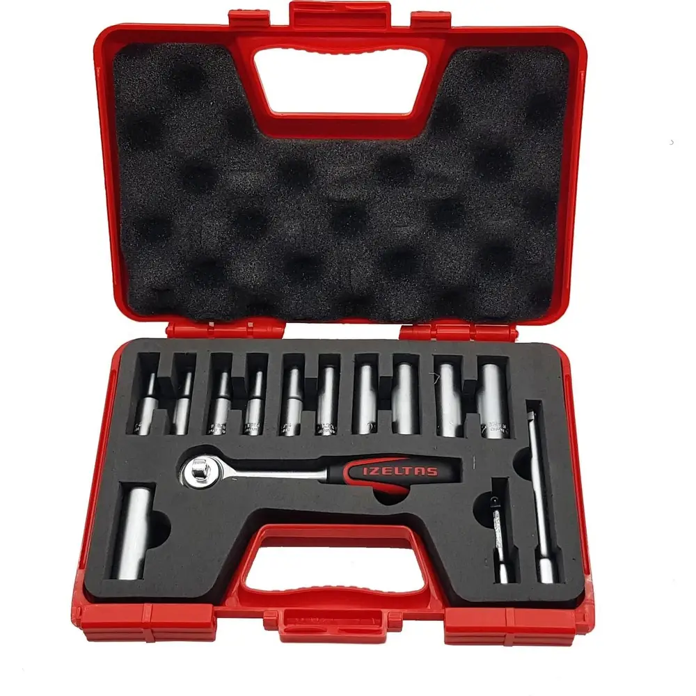 İzeltaş 14 Parça Derin Lokma Takımı 1/4'' İnç 2