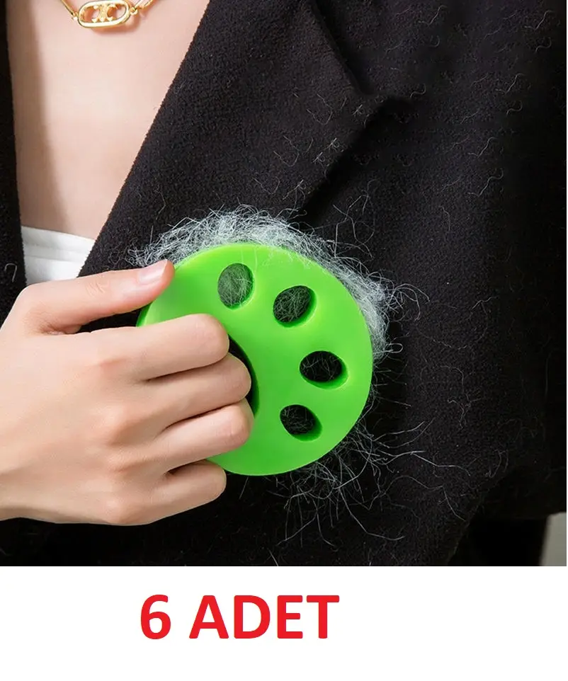 Çamaşır Makinesi Ve Evcil Hayvanlar İçin Tüy Toplayıcı Yıkanabilir Aparat 6 Adet 2