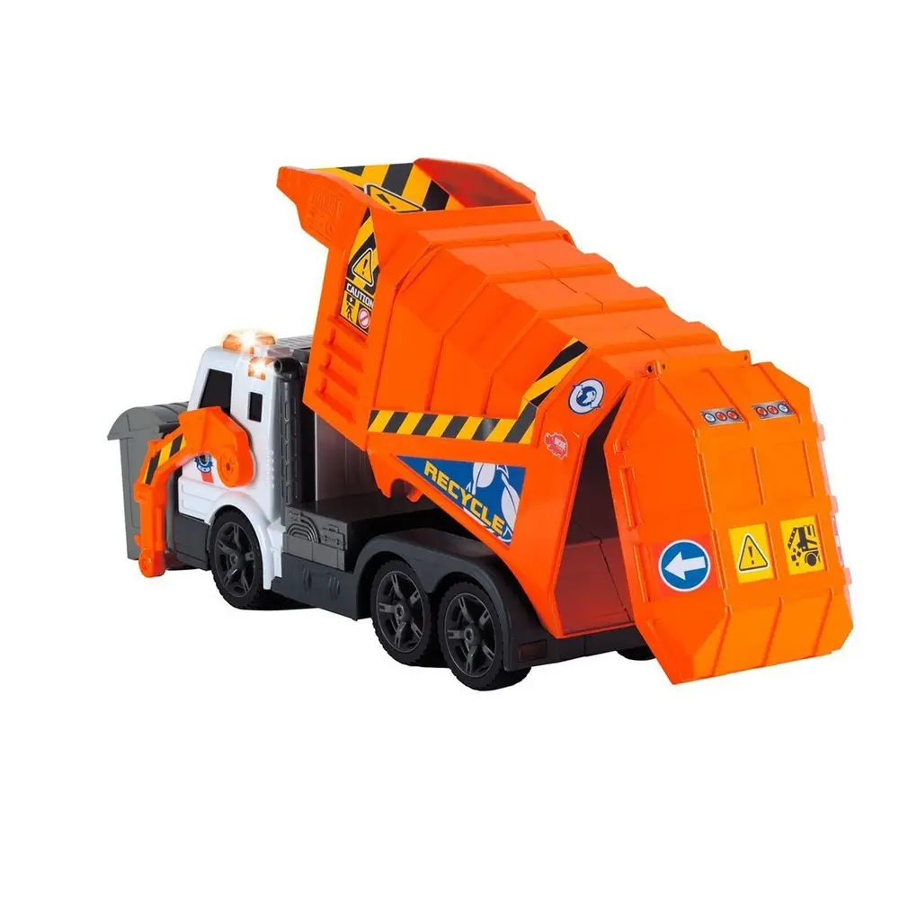 203308369 Dickie Garbage Truck
free wheel light sound B/O lifting fork wt 5