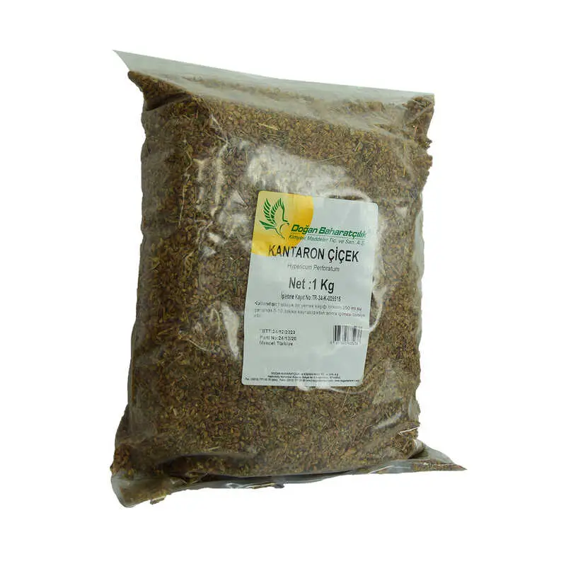 Kantaron Otu Çiçeği Doğal 1000 Gr Paket 3