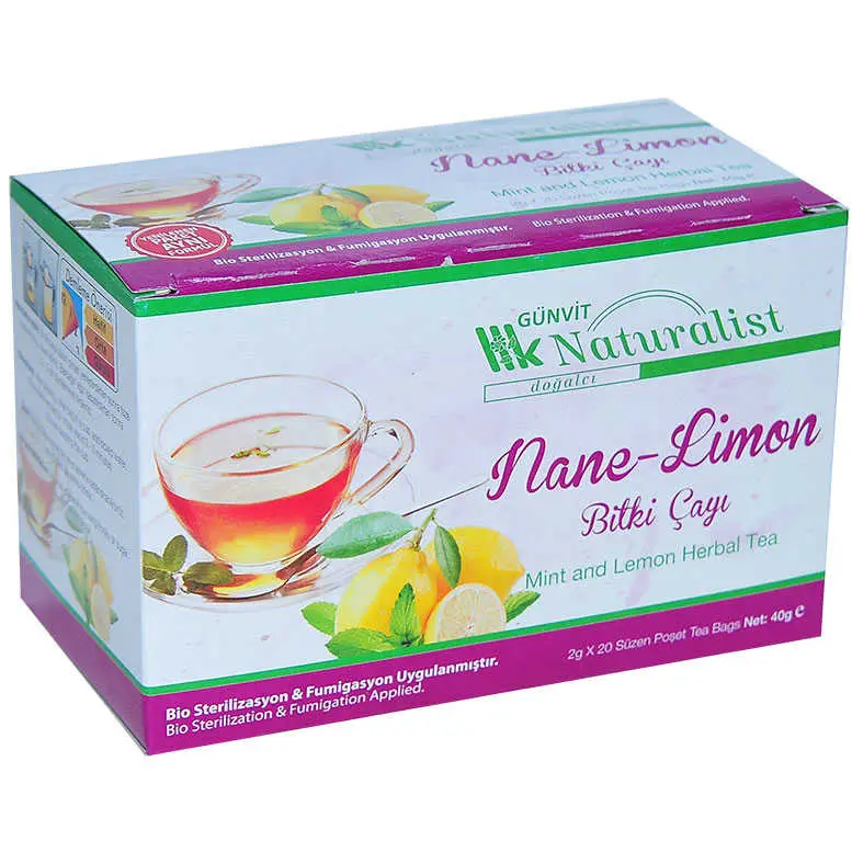 Nane Limon Bitki Çayı 20 Süzen Poşet 3
