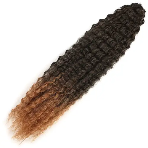Brazilian Afro Daası / Siyah / Bakır Ombreli