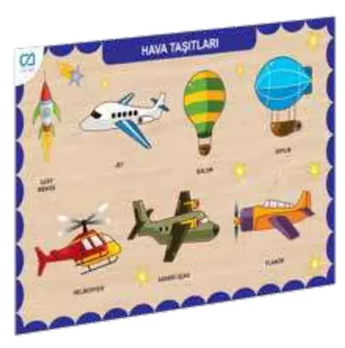 Ahşap Ha Taşıtları Eğitici Set
