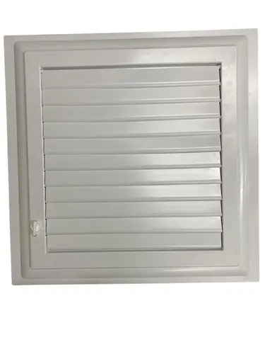 Plastik Menfez 30X30 Beyaz Banyo WC Halandırma