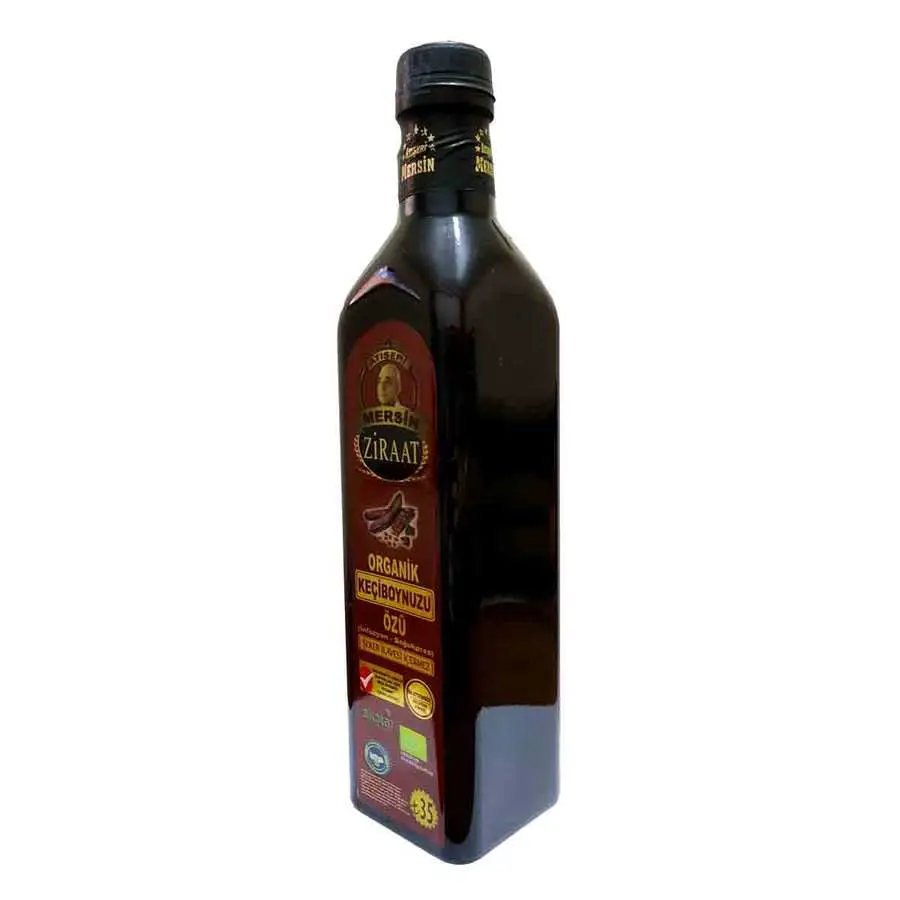 Keçiboynuzu Özü Harnup Özü Organik Cam Şişe 700 Gr 3