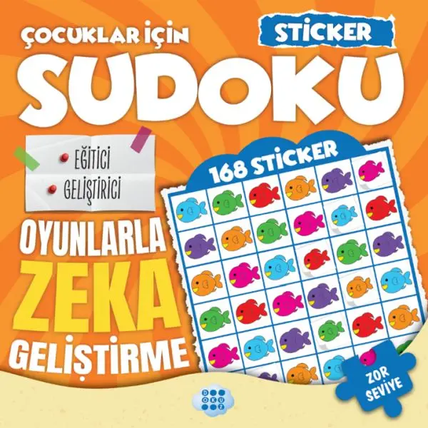 Çuklar için Sudoku - Hediyeli Zor Seviye 3
