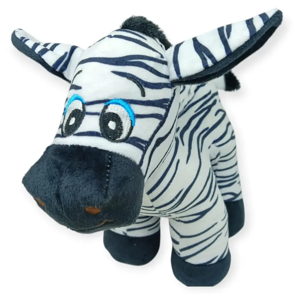 Peluş Hayvanlar 30 cm - Zebra - 1 ADET 4