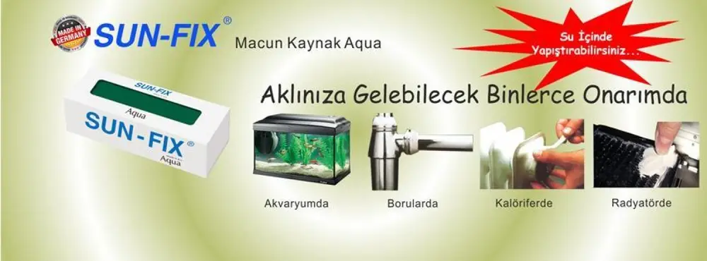 SUN FİX Aqua Kaynak Macunu 50 Gr 3