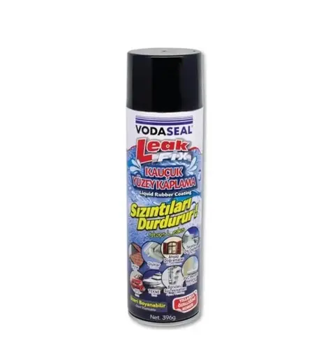 Leak Fix Kauçuk İzolasyon Spreyi 396 gr Siyah
