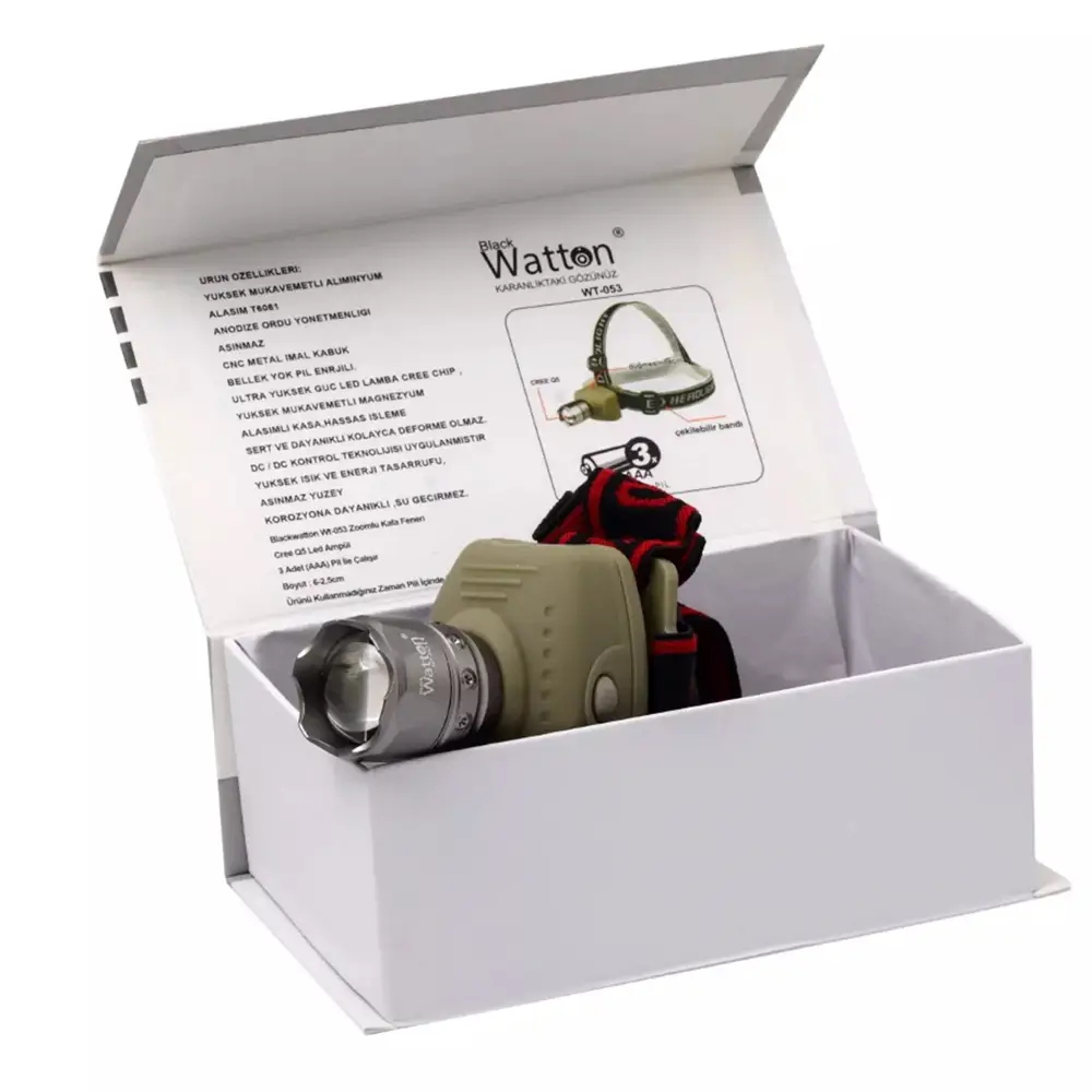 Süper Zoomlu Kafa Lambası Wt-053 4