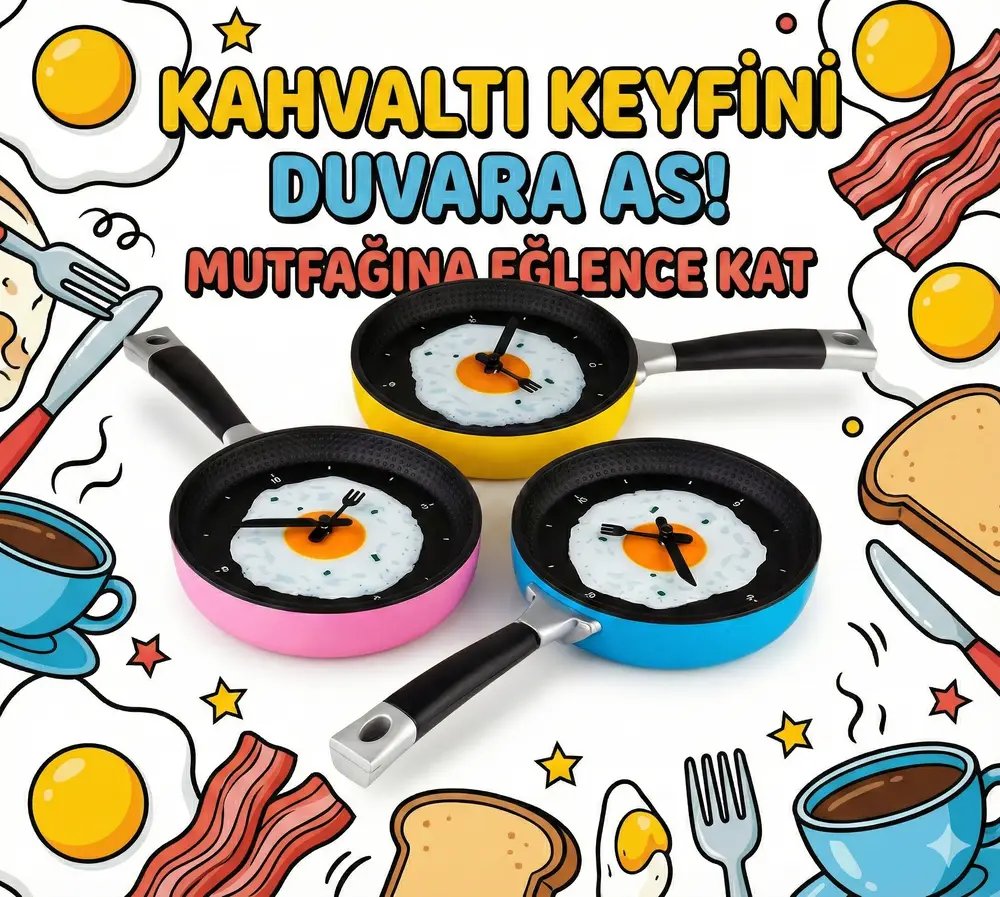 Ta Konseptli Duvar Saati 3