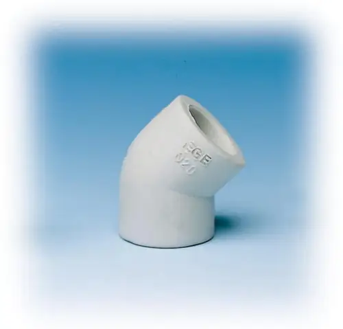 Ege Yıldız PPRC 32 mm Dirsek 45º Açık Dirsek Gri