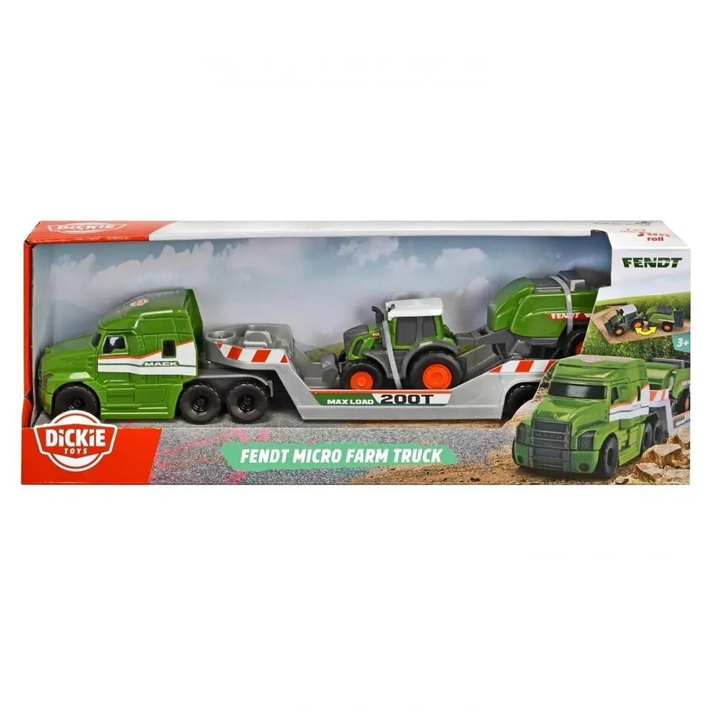 203735006 Fendt Micro Farm Truck
freewheel Mack Truck trailer with Fendt tract 6