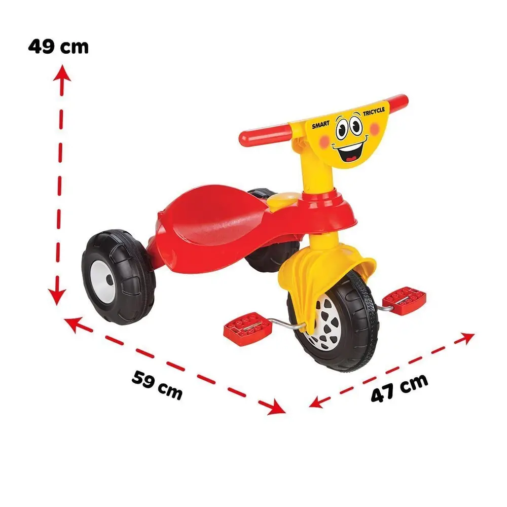 07 132K Smart Bisiklet Kırmızı Fl -Pilsan Oyuncak 3