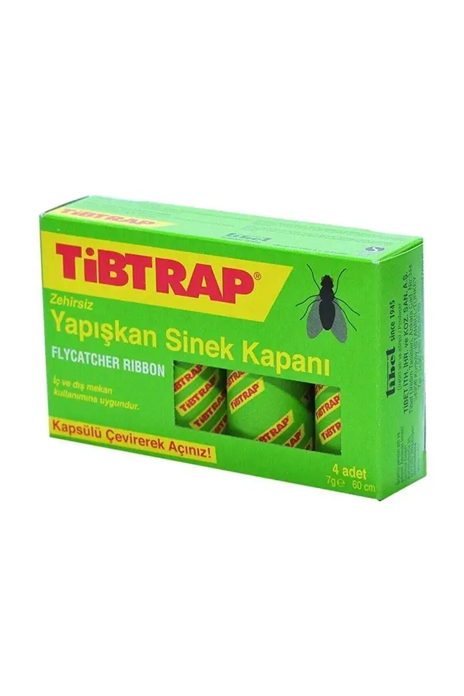 Tibtrap Yapışkan Sinek Kapanı 4 Lü 4