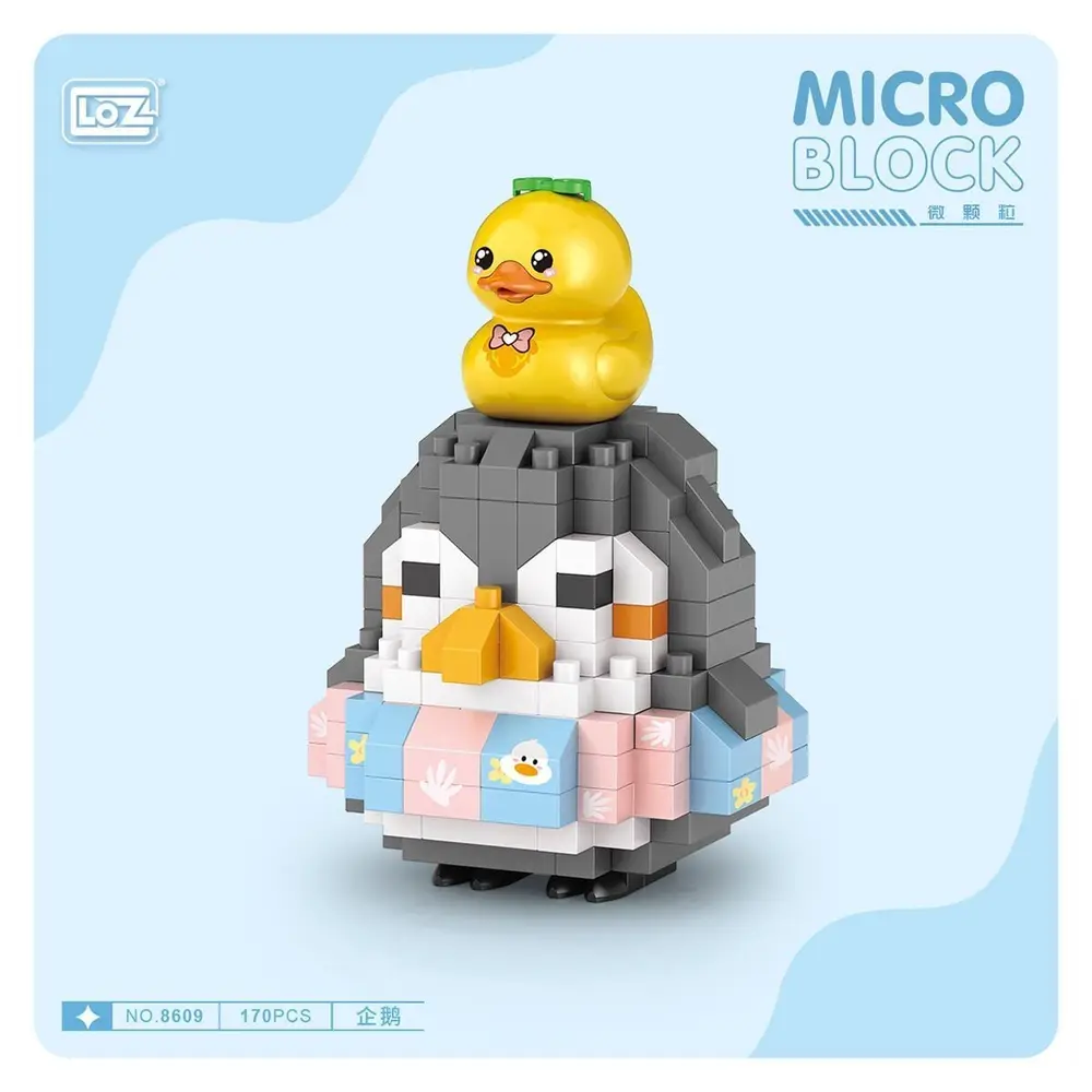LZ8609 LOZ Penguen Blok Seti Mini Poşet -Vagon life 2