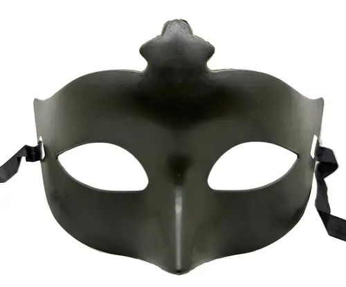 Haki Yeşil Renk Masquerade Kostüm Partisi Venedik B Maskesi