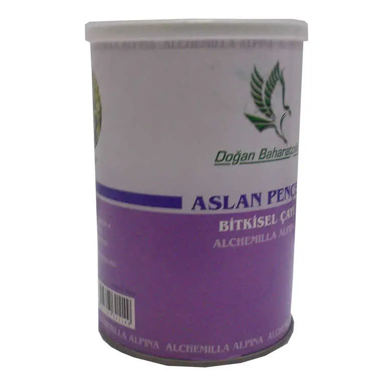 Doğal Aslanpençesi Otu 100 Gr Teneke Kutu 4