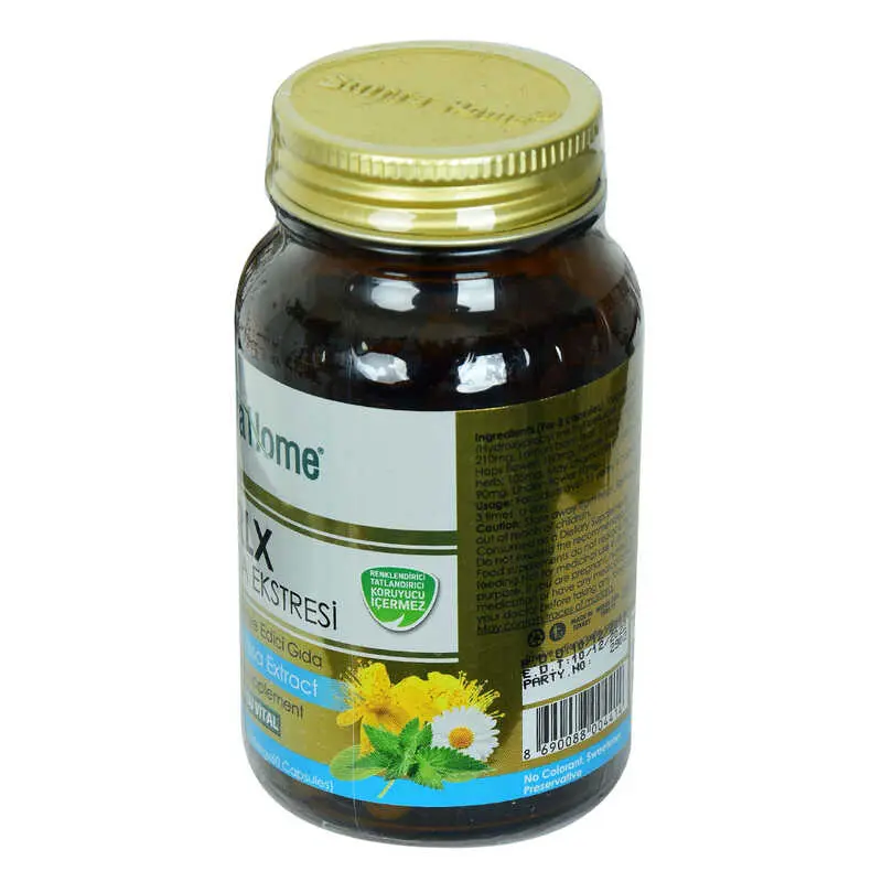 Shiffa Home RLX Melissa Ekstresi Diyet Takviyesi 560 Mg x 60 3