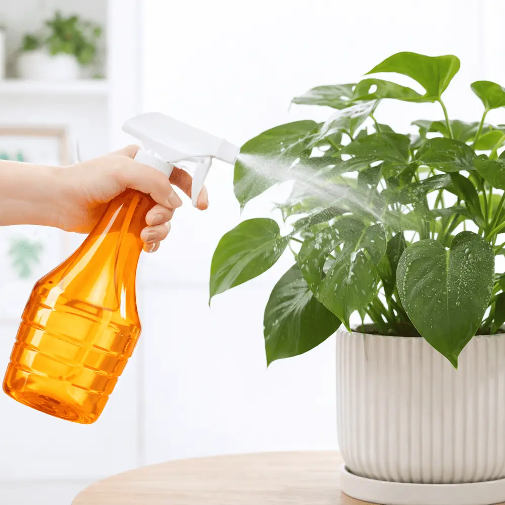 Çok Amaçlı Fısfıs Çiçek Sulama Şeffaf Su Sprey Şişesi 500 ML 3