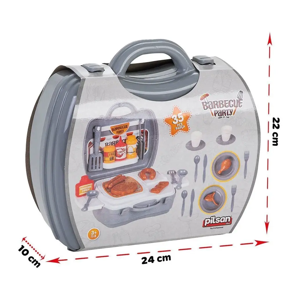 03 368 Pilsan Çantalı Barbekü Seti 4