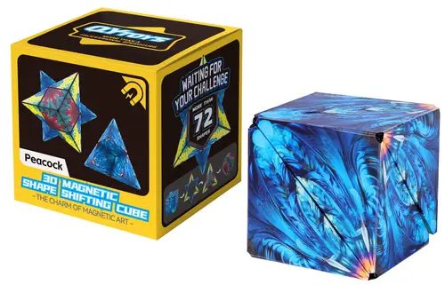 EQY10020 QY 3D MAGNETİC SHAPE SHİFTİNG CUBE PEACK