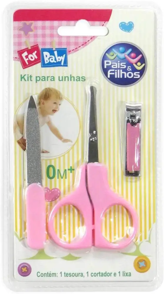 Baby Bebek Tırnak Bakım Seti - Pembe 2