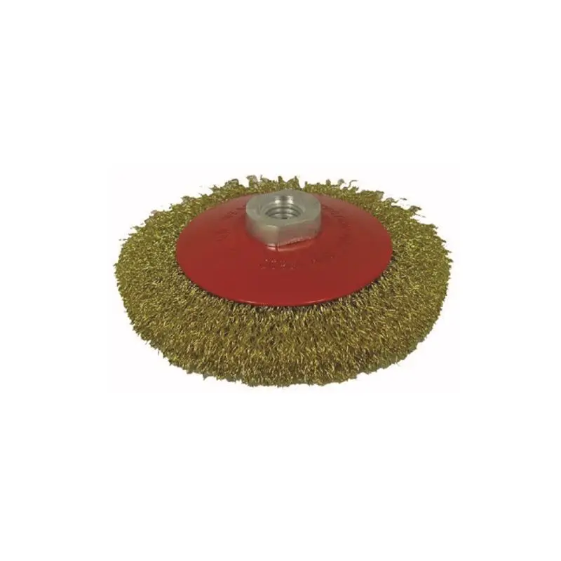 Partner 03033 M14 Vidalı Sarı Telli Fırça 125 mm 2