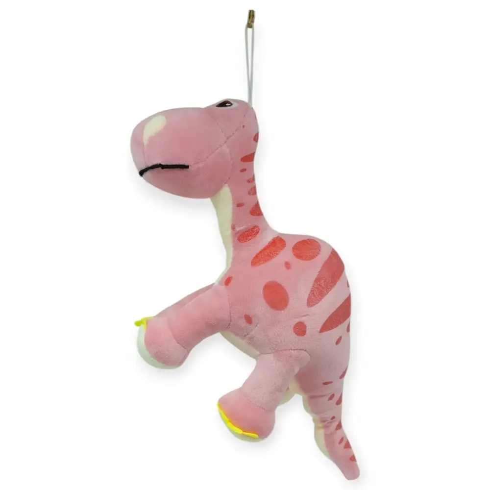 Sevimli Peluş Dinazor Turko Dino 35 cm - Pembe - 1 ADET 4