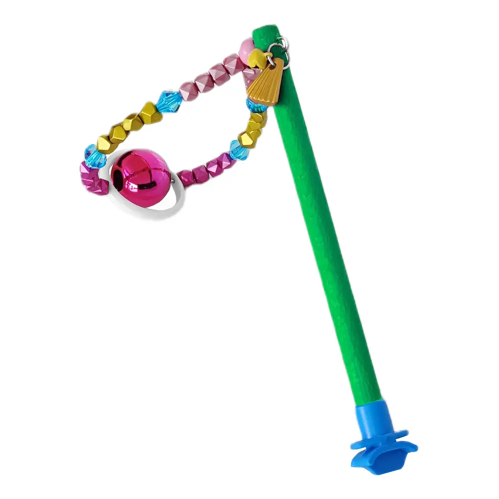 Tünekli Döner Toplu Kuş Oyuncağı 10 cm-16 cm Yeşil 4