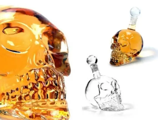 Crystal Head Kuru Kafa Cam Şişe 350 ml 4