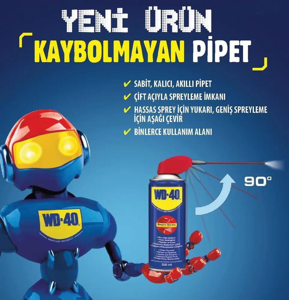 WD 40 Smart Straw Pas Sökücü Yağlayıcı 350 ml 2