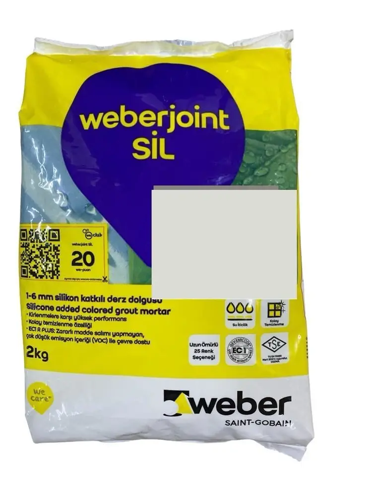 Weber Joint Sil 437 Açık Gri Derz Dou 2 Kg