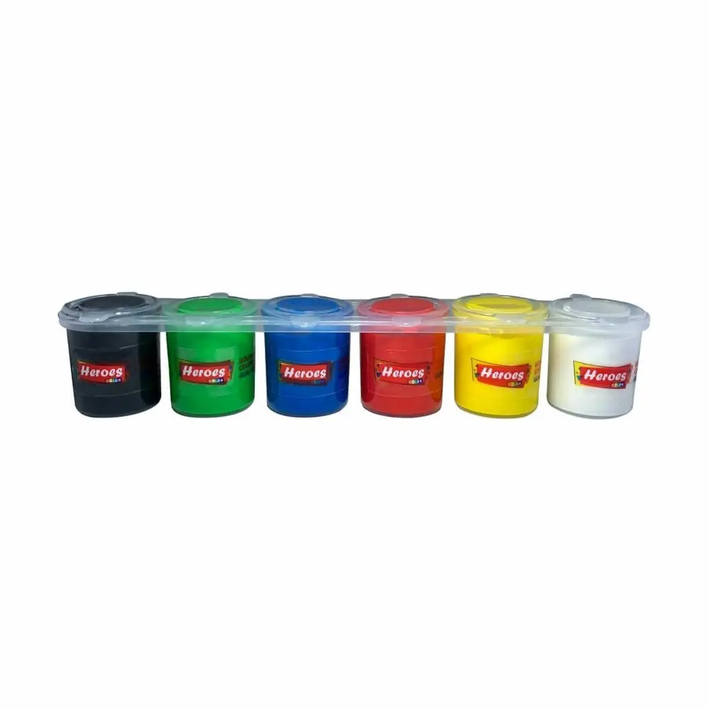 ERN-710 Heroes Color 6lı Parmak Boya - Eren Oyuncak 2