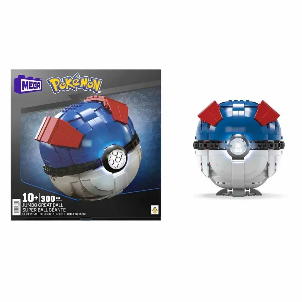 W04 MEGA Pokémon™ Jumbo Pokeball 299 parça +10 yaş 3