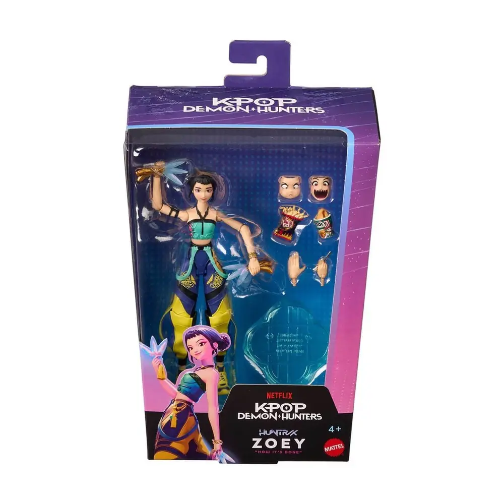 JRY32 K-POP Demon Hunters - Zoey Aksiyon Figürü 4