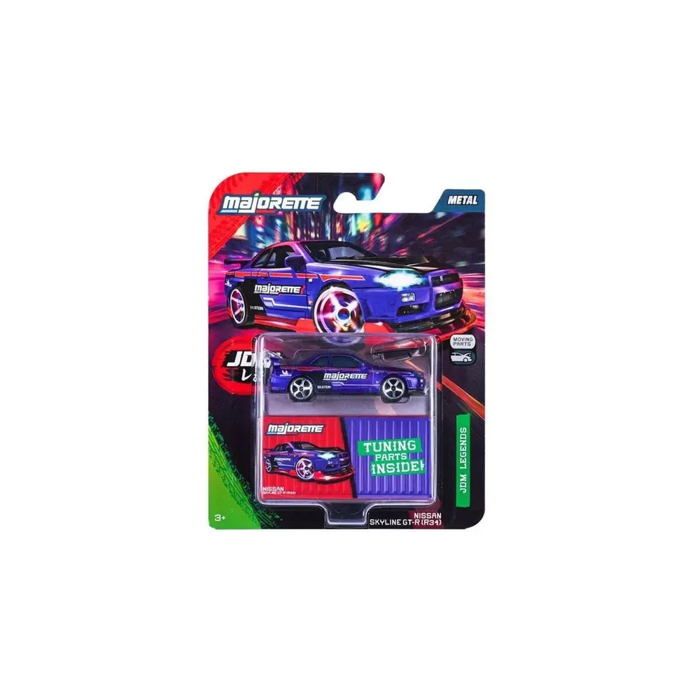 8504101001 ''JDM Legends Deluxe Cars, 6-asst.freewheel, die-cast, opening and t(Belirtilen fiyat, tekli satış için adet fiyatıdır.) 7