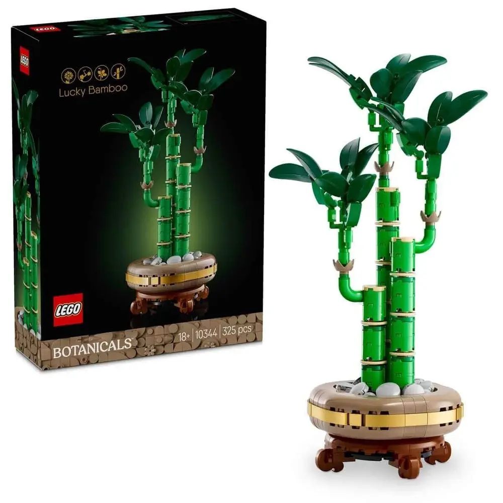 10344 Lego Botanicals Şans Bambusu 325 parça +18 yaş 2