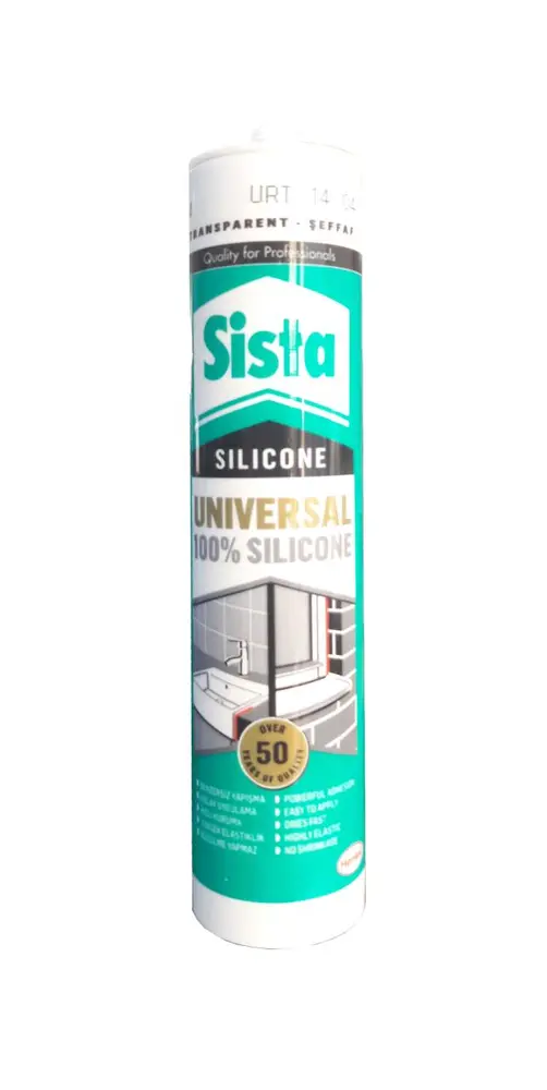 Sista Üniversal Şeffaf Silikon 280 ml 2