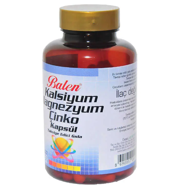 Kalsiyum Magnezyum Çinko 90 4