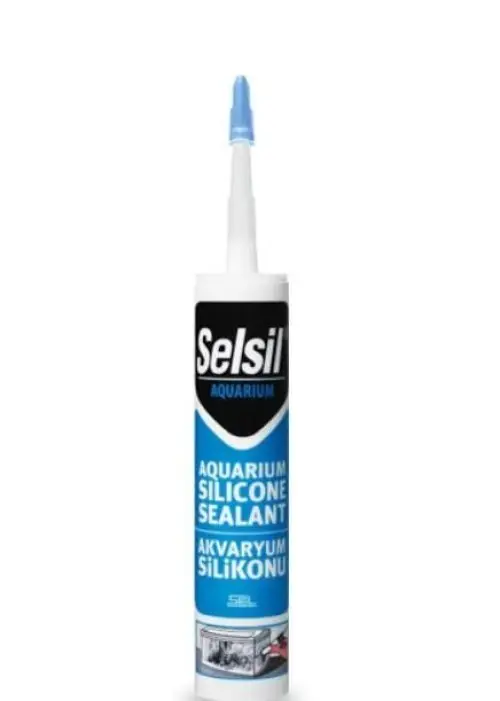07 Akvaryum silikonu Şeffaf 280 ml 2