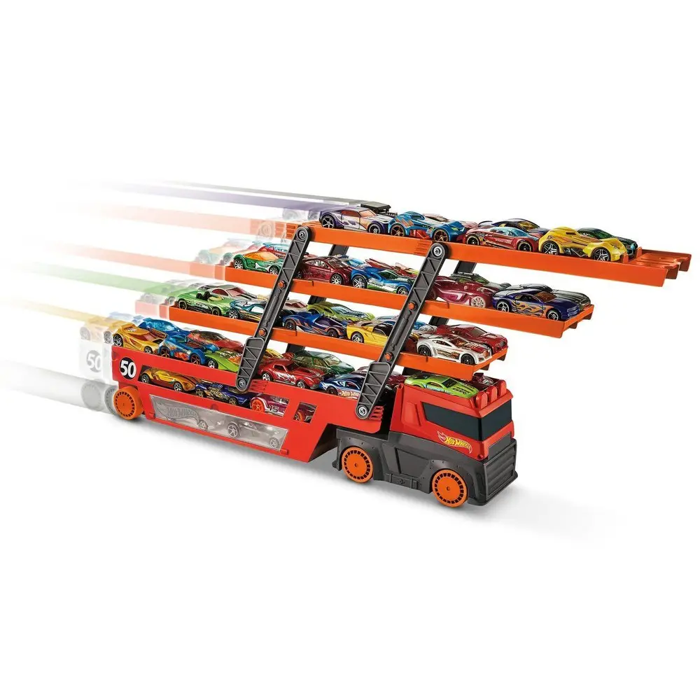 GHR48 Hot Wheels Mega Tır (Kırmızı-Tcu) 3