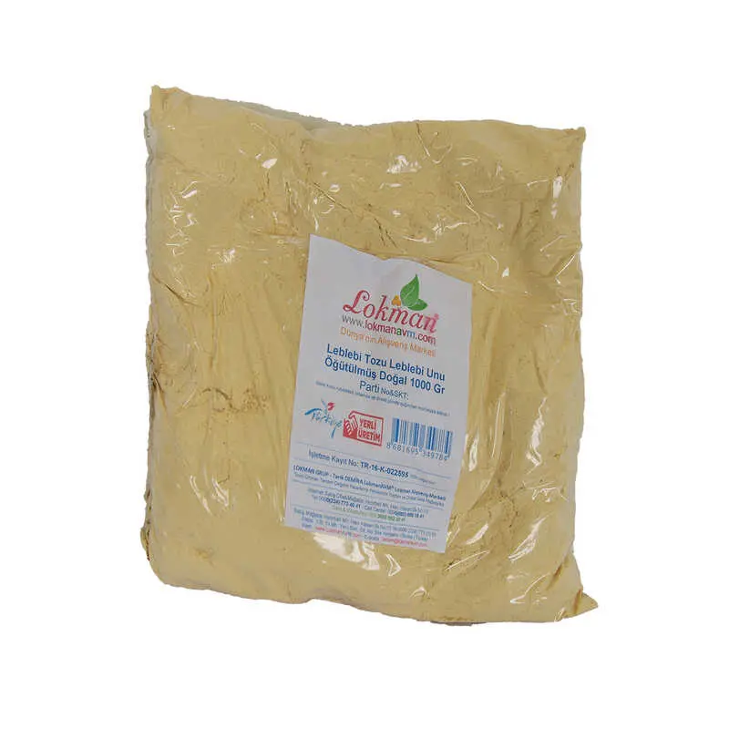 Leblebi Tozu Leblebi Unu Öğütülmüş Doğal 1000 Gr Paket 4